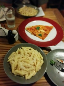 Penne Salmon & Spaghetti Carbonara